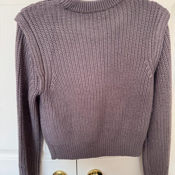 Abercrombie & Fitch Mauve knit sweater, size S - Picture 3 of 4